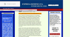 Desktop Screenshot of empresadominicana.com