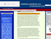 Tablet Screenshot of empresadominicana.com